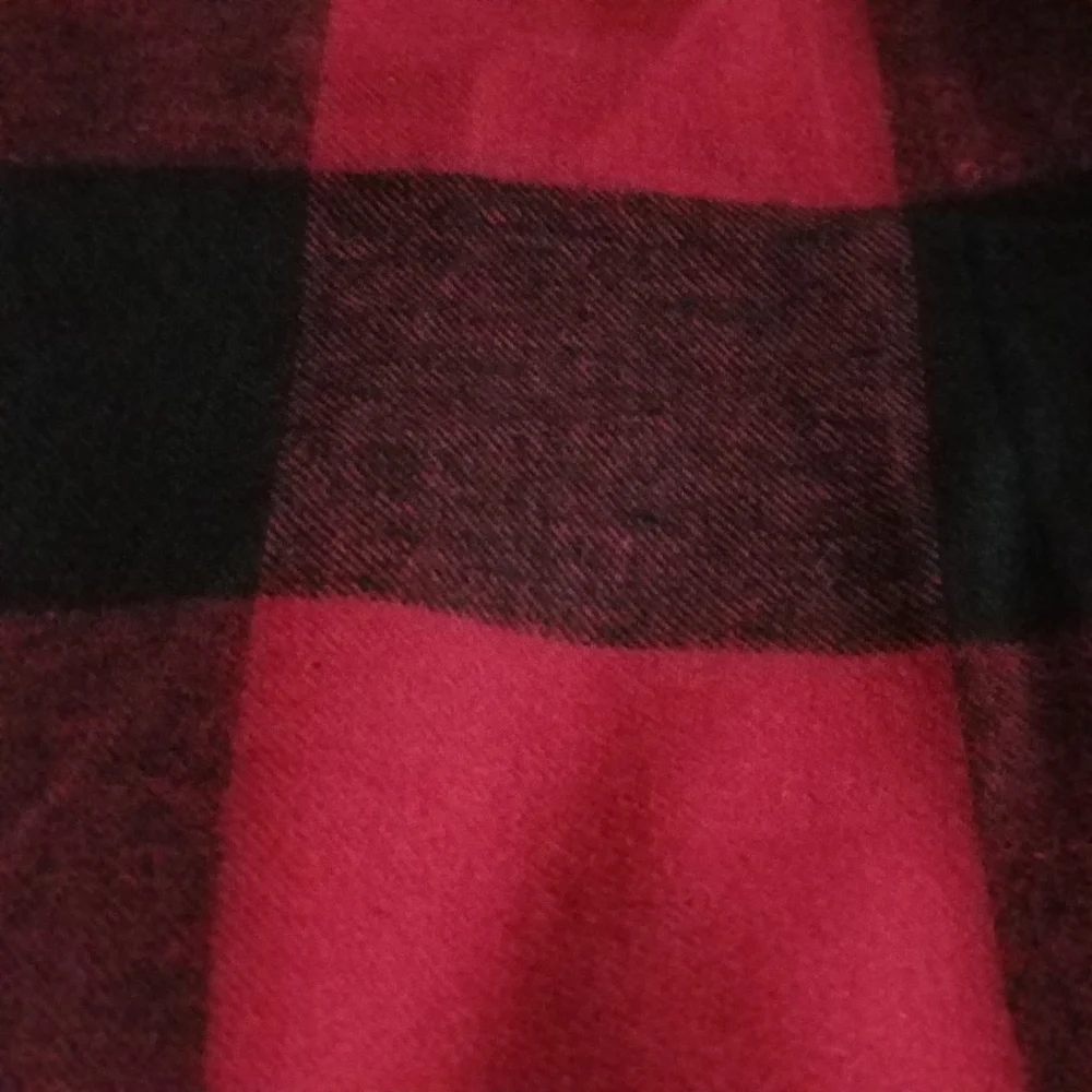 New! J CREW Small S Men's Red Buffalo Check Plaid Flannel Sleep PJ Pants NWT